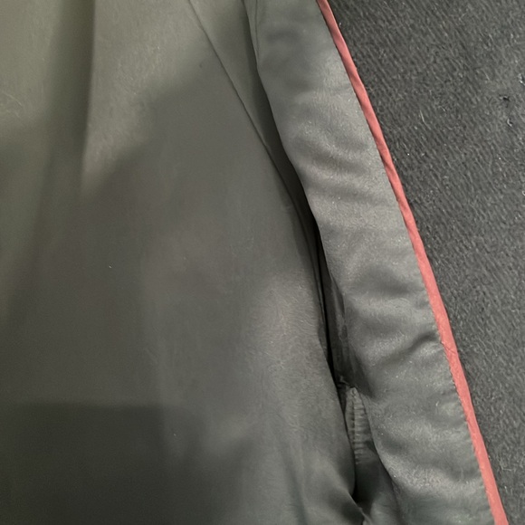 Ellen Tracy Fur Trimmed Wool Blend Cape Coat XL - Picture 10 of 10